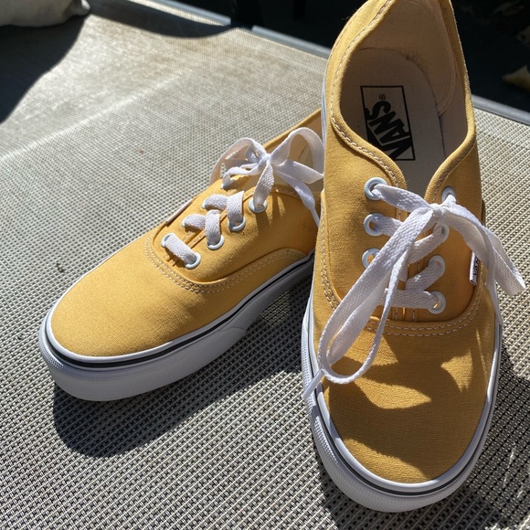 vans ochre yellow
